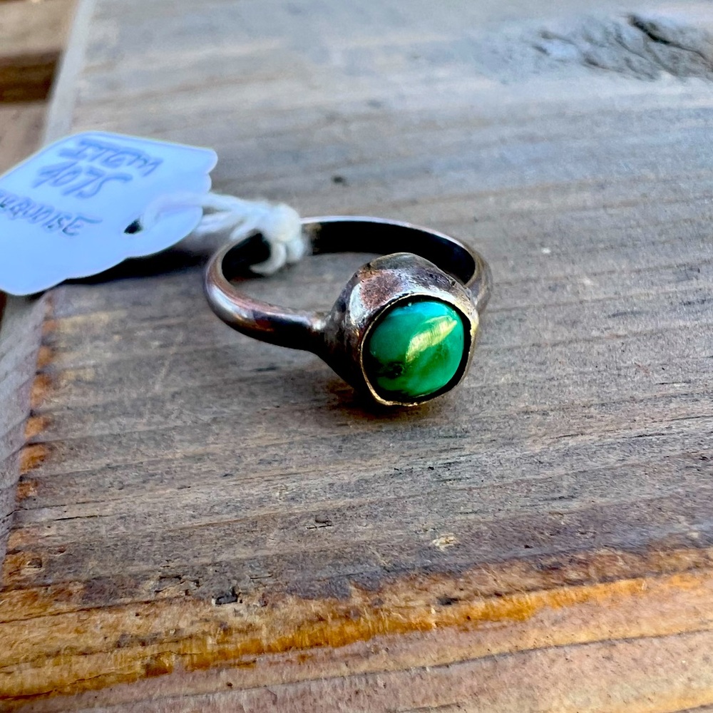 Vintage Silver & Turquoise Ring